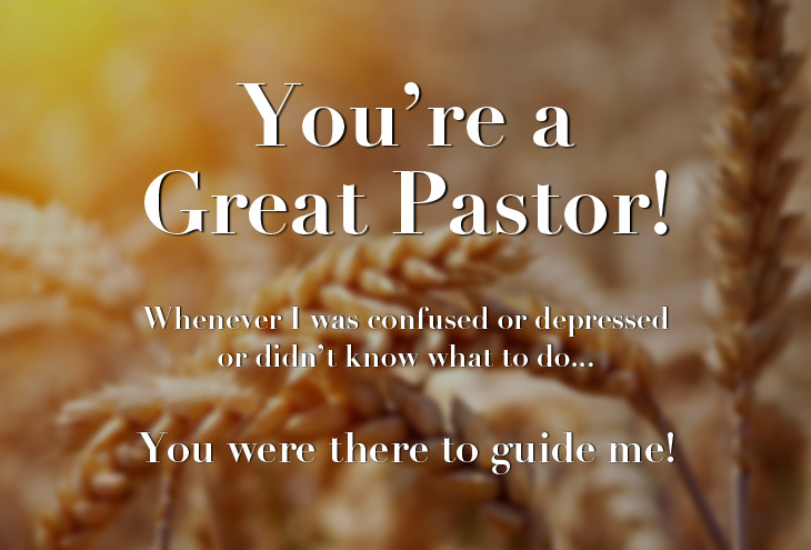 Thank You Pastor Quotes